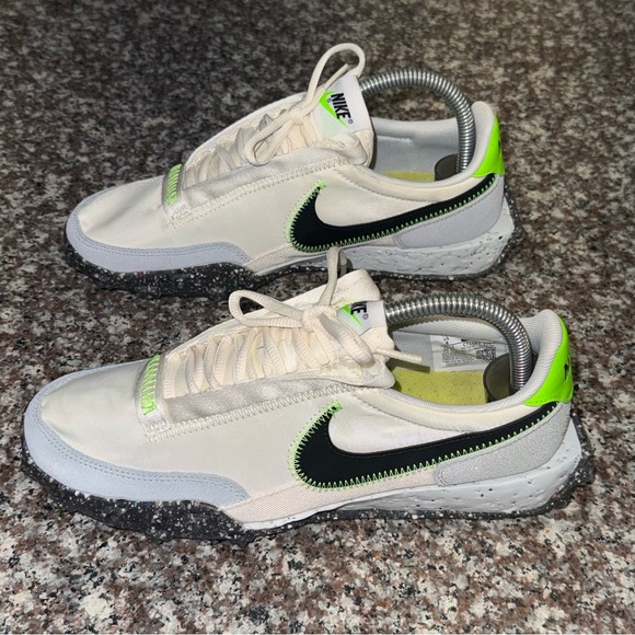 Nike Waffle Racer Crater Pale Ivory Black - Picture 4 of 12